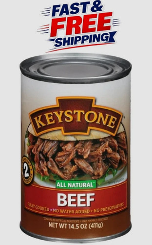 Keystone all natural beef - all,